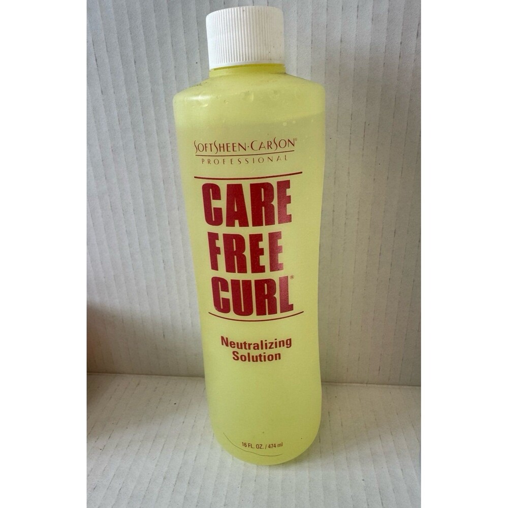 Vintage Softsheen Carson Professional Care Free Curl Neutralizing Solution 16 oz